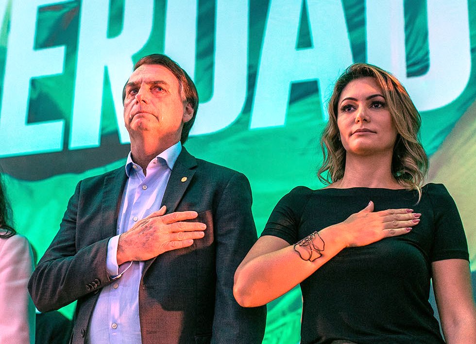 Michelle Bolsonaro: futura primeira-dama destacou o trabalho que já faz com a comunidade surda, da qual é ativista, e disse que gostaria de realizar missões no sertão do País (Reprodução/youtube)