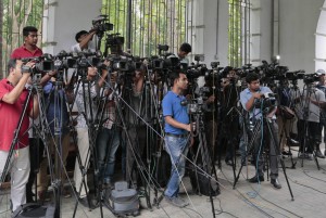 O Brasil ainda aparece entre os nove lugares mais perigosos para se trabalhar como jornalista nos últimos cinco anos Foto: A.M Ahad/AP Photo