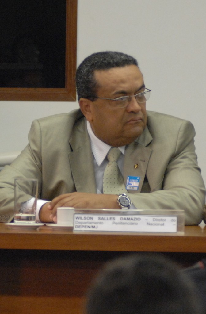 CPI - sistema Carcerário - Audiência com Secretários de Segurança dos Estados Wilson Salles Damázio - Dir. Dep. Penitenciário Nacional - DEPEN - MJ Dep. Domingos Dutra - Realtor Foto Luiz Alves Data 03-06-08