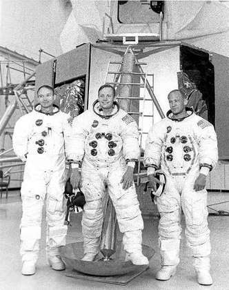 Tripulação da Apollo 11: Michael Collins, Neil Armstronge e Buzz Aldrin (Foto: NASA/Reuters)